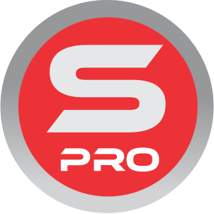 S Pro System badge